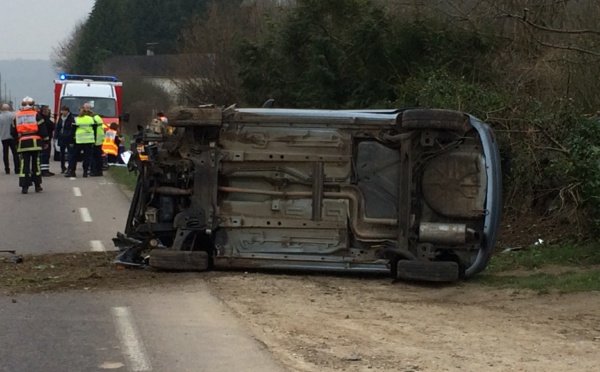 Plus de peur que de mal : deux blessés légers dans cet accident à Fleury-sur-Andelle