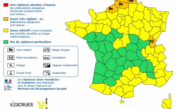 Alerte météo : des vents violents attendus cette nuit et ce mardi en Seine-Maritime