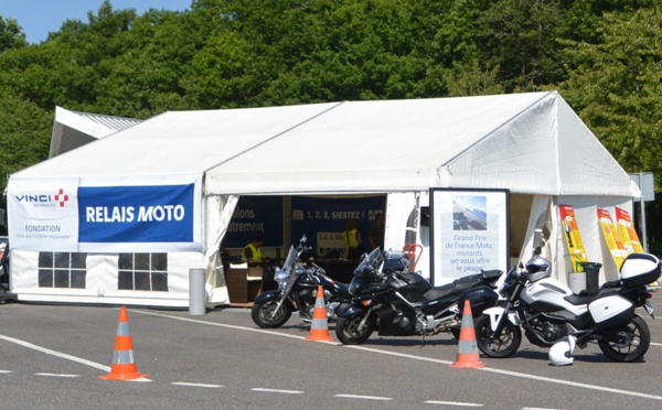 Aire de détente et péage gratuit sur l'A28 pour les " 24 heures du Mans moto " ce week-end