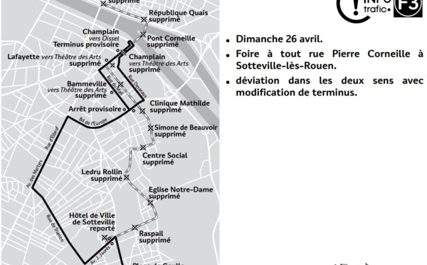 Jets de projectiles sur des bus à Oissel : la ligne déviée et des arrêts supprimés