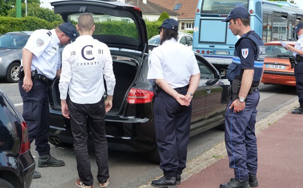 Opération anti-cambriolages : une centaine de véhicules inspectés dans l'agglo d'Elbeuf