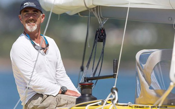 Loïck Peyron, invité de marque sur le Tour de France à la Voile à Pornichet