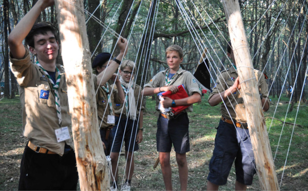 Plus d'un millier de guides et scouts d’Europe de Normandie partent en camp d’été 