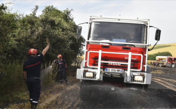 Eure. 90 hectares de chaume et de récolte ravagés par le feu à Beaumontel