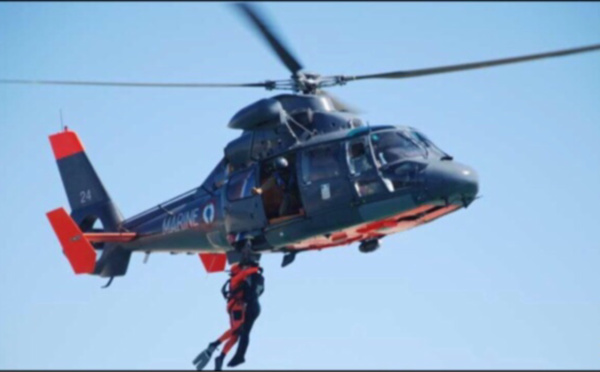 Évacuation médicale d'un marin au large de Jobourg 