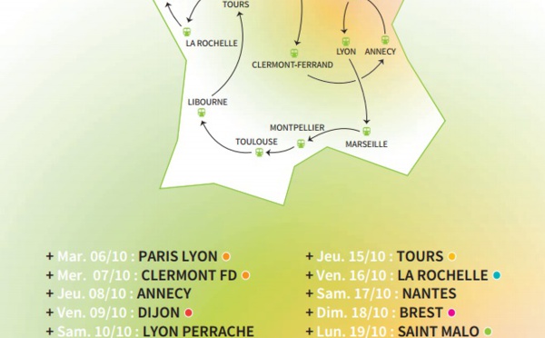 Le Train du Climat s'arrêtera à Caen et au Havre, les 20 et 21 octobre