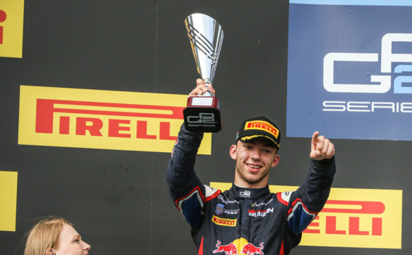  Le rouennais Pierre Gasly pilote de réserve Red Bull Racing jusqu’à la fin de la saison