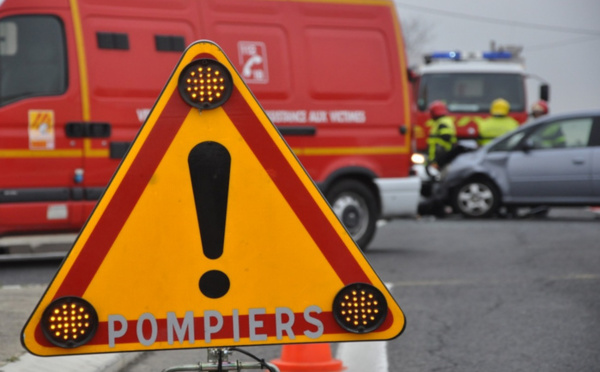 Accident près d'Evreux : grièvement blessé, le motard est évacué par hélicoptère à Rouen