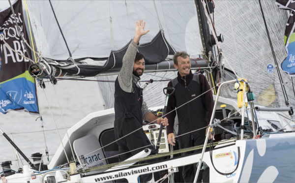 Trois skippers normands accrochent le podium de la Transat Jacques Vabre