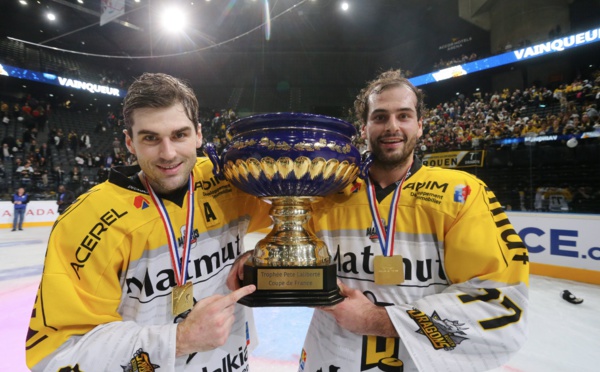 Hockey : les Dragons de Rouen reviennent avec leur 6ème coupe de France