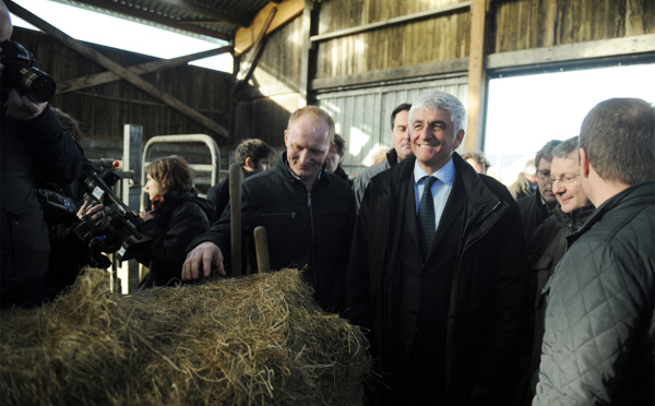 Hervé Morin annonce une série de mesures en faveur de l’agriculture normande