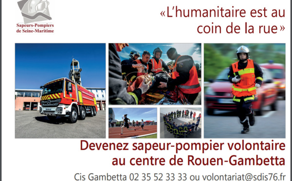 Les sapeurs-pompiers de Seine-Maritime recrutent des volontaires