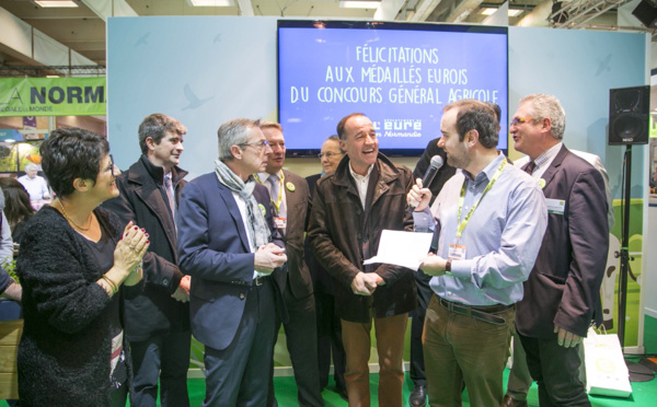 Salon de l'agriculture : pluie de médailles sur le stand de l'Eure