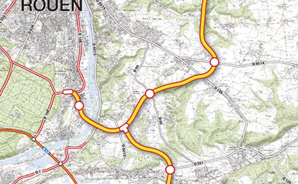 Contournement Est de Rouen : l'enquête publique aura lieu du 12 mai au 11 juillet