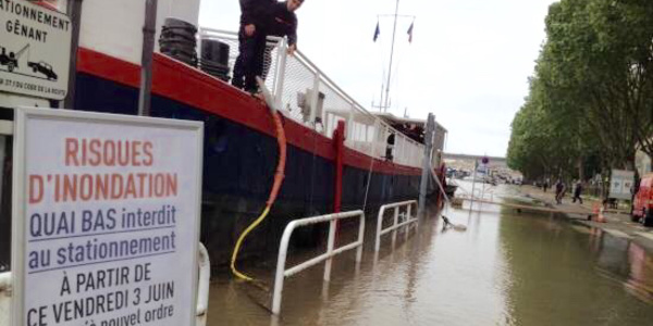 Crue de la Seine : l'Eure et la Seine-Maritime passent en vigilance orange 