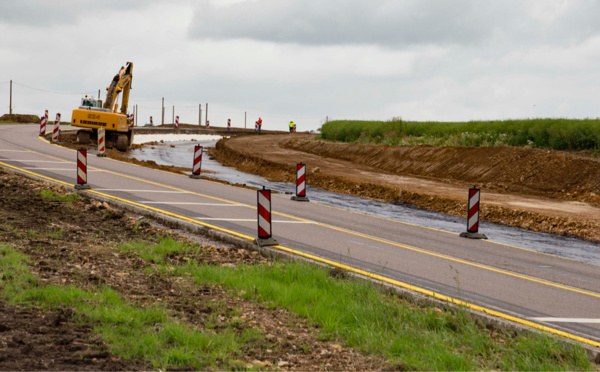 Côte de Corneville (Eure) : les travaux de rénovation et de sécurisation ont redémarré 