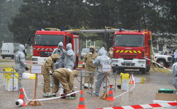 Accident chimique à Evreux : la préfecture de l'Eure a testé la réactivité des secours 