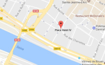 Seine-Maritime : fuite de gaz place Henri IV à Rouen