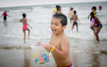 Journée inoubliable à la plage de Deauville pour 5 000 petits Franciliens grâce au Secours Populaire 