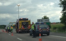 Accident sur l'A 13 à Douains, en direction de Rouen