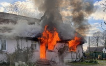 Feu de pavillon près de Bolbec : les trois occupants sont indemnes