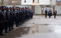 Rouen : minute de silence dans la cour d'honneur de l'hôtel de police 