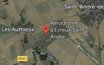 L’avion sort de la piste au décollage à Saint-André-de-l’Eure, le pilote en urgence relative 