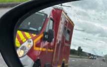 Seine-Maritime. Une voiture termine sa course dans le fossé près de Rives-en-Seine  