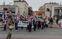 Manifestation à Rouen pour une « paix juste et durable entre Israël et La Palestine »