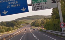 L'A28 fermée et déviée vers Rouen à partir de Blangy-sur-Bresle à la suite d'un accident