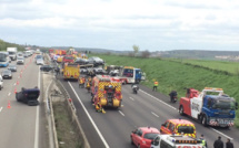 Carambolage sur l'A13 dans les Yvelines : l'autoroute est fermée et déviée à partir des Mureaux