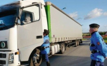 Un chauffeur routier intercepté sur l'A28 en Seine-maritime contrôlé positif à l'alcool 