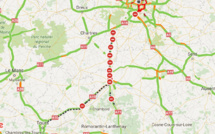 Inondations : l'autoroute A10 toujours coupée ce matin dans le Loiret. Ce qu'il faut savoir