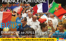 Finale de l'Euro 2016 : France - Portugal sur écran géant dimanche à Caudebec-lès-Elbeuf  