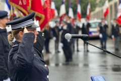 Hommage aux policiers