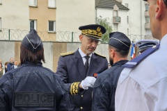 Hommage aux policiers