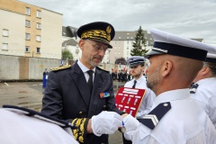 Hommage aux policiers