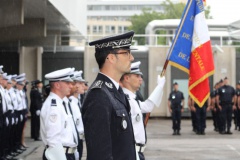 Hommage aux policiers